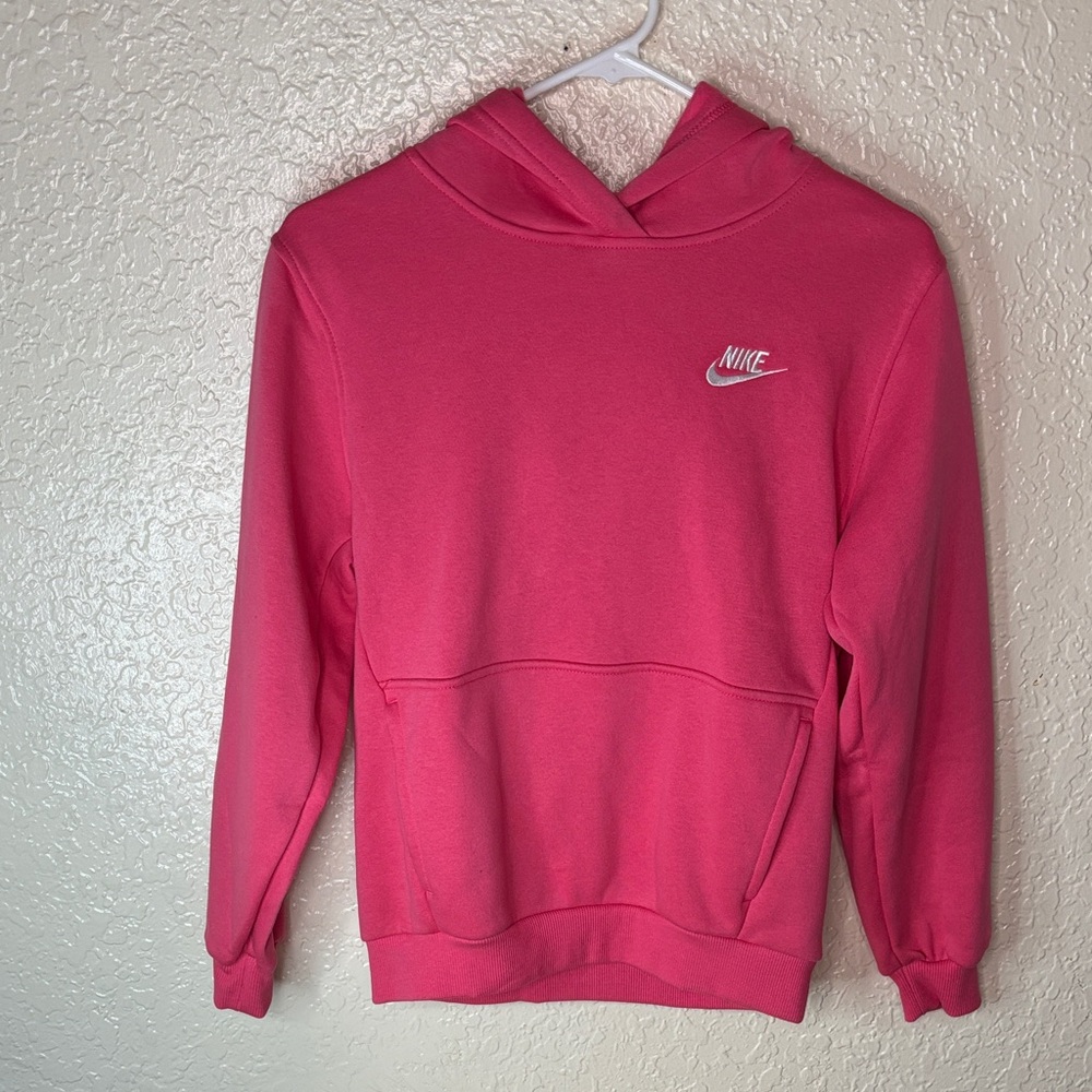 Nike pink Pullover Hoodie